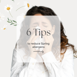  Spring Brings Rain, Flowers, and Allergies! Reduce Spring Allergens with These Tips!